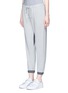 Front View - Click To Enlarge - THE UPSIDE - 'Recovery Trackie' colourblock drawstring track pants