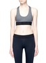 Main View - Click To Enlarge - THE UPSIDE - 'Marle Chrissy' elastic T-back sports bra