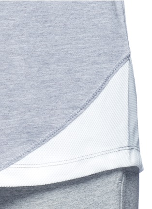Detail View - Click To Enlarge - THE UPSIDE - 'Spliced Markova' mesh racerback tank top