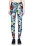 Main View - Click To Enlarge - THE UPSIDE - 'Aloha Tropical' print performance leggings