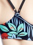 Detail View - Click To Enlarge - THE UPSIDE - 'Aloha Tropical Zoe' print sports bra top