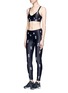 Figure View - Click To Enlarge - THE UPSIDE - 'Pineapple' print sports bra top