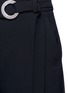 Detail View - Click To Enlarge - PROENZA SCHOULER - Belted wool culottes