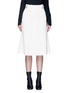 Main View - Click To Enlarge - PROENZA SCHOULER - Belted double weave crepe skirt