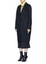 Front View - Click To Enlarge - ACNE STUDIOS - 'Avalon' wool-cashmere coat