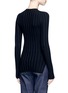 Back View - Click To Enlarge - ACNE STUDIOS - 'Carin' Merino wool blend rib knit sweater