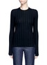 Main View - Click To Enlarge - ACNE STUDIOS - 'Carin' Merino wool blend rib knit sweater