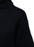 Detail View - Click To Enlarge - ACNE STUDIOS - 'Isa' oversized turtleneck sweater