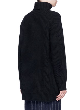 Back View - Click To Enlarge - ACNE STUDIOS - 'Isa' oversized turtleneck sweater