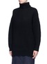 Front View - Click To Enlarge - ACNE STUDIOS - 'Isa' oversized turtleneck sweater