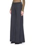 Front View - Click To Enlarge - ACNE STUDIOS - 'Melora' wide leg flared wool blend pants