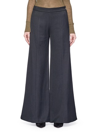Main View - Click To Enlarge - ACNE STUDIOS - 'Melora' wide leg flared wool blend pants