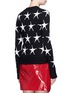 Back View - Click To Enlarge - ACNE STUDIOS - 'Pacis' star intarsia wool sweater
