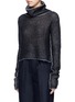 Front View - Click To Enlarge - ACNE STUDIOS - 'Vasya' mohair blend turtleneck sweater