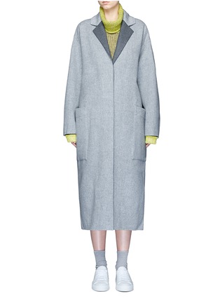 Main View - Click To Enlarge - ACNE STUDIOS - 'Amery' brushed wool-cashmere coat