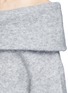 Detail View - Click To Enlarge - ACNE STUDIOS - 'Daze' foldover collar mohair blend sweater