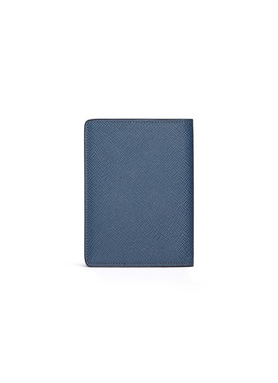 Back View - Click To Enlarge - GLOBE-TROTTER - Saffiano leather passport holder