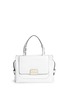 Main View - Click To Enlarge - STUART WEITZMAN - 'Eastside Tote' pebbled panel leather bag