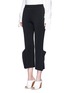 Front View - Click To Enlarge - STELLA MCCARTNEY - 'Strong Shapes' knit winged pants