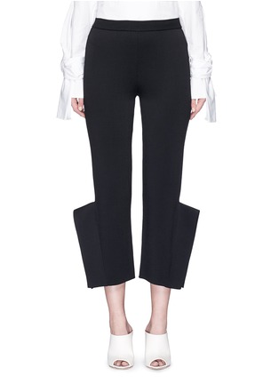 Main View - Click To Enlarge - STELLA MCCARTNEY - 'Strong Shapes' knit winged pants