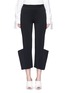 Main View - Click To Enlarge - STELLA MCCARTNEY - 'Strong Shapes' knit winged pants