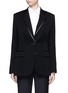 Main View - Click To Enlarge - STELLA MCCARTNEY - Split notched lapel wool suiting jacket