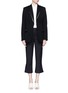 Figure View - Click To Enlarge - STELLA MCCARTNEY - Split notched lapel wool suiting jacket