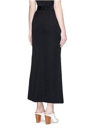 Back View - Click To Enlarge - STELLA MCCARTNEY - Wool suiting skirt