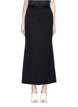 Main View - Click To Enlarge - STELLA MCCARTNEY - Wool suiting skirt