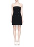 Main View - Click To Enlarge - STELLA MCCARTNEY - Double breasted strapless wool dress