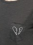 Detail View - Click To Enlarge - RAG & BONE - 'X-Boyfriend' broken heart embroidery pima cotton T-shirt