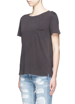Front View - Click To Enlarge - RAG & BONE - 'X Boyfriend' chest pocket Pima cotton T-shirt