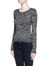 Front View - Click To Enlarge - RAG & BONE - 'Twist' long sleeve jersey T-shirt