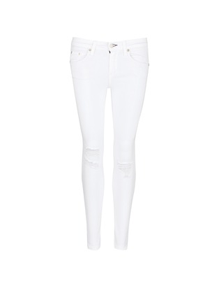 Main View - Click To Enlarge - RAG & BONE - 'Capri' ripped cropped skinny jeans