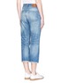 Back View - Click To Enlarge - RAG & BONE - 'Marilyn Crop' boyfriend jeans