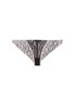 Main View - Click To Enlarge - KIKI DE MONTPARNASSE - 'Ingenue' silk trim Leavers lace panty