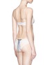 Back View - Click To Enlarge - KIKI DE MONTPARNASSE - 'Coquette' lace corset panty