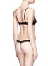 Back View - Click To Enlarge - KIKI DE MONTPARNASSE - 'Miel' stretch lace thong