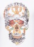 Detail View - Click To Enlarge - ALEXANDER MCQUEEN - Collage skull print mock raglan T-shirt