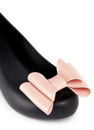 Detail View - Click To Enlarge - MELISSA - 'Ultragirl Sweet IX' bow flats
