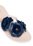 Detail View - Click To Enlarge - MELISSA - 'Harmonic Garden' floral bow jelly flats