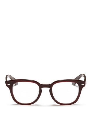 Main View - Click To Enlarge - RAY-BAN - Square frame acetate optical glasses