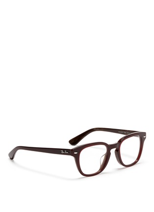 Figure View - Click To Enlarge - RAY-BAN - Square frame acetate optical glasses
