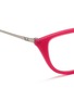 Detail View - Click To Enlarge - RAY-BAN - Rubber acetate cat eye optical glasses