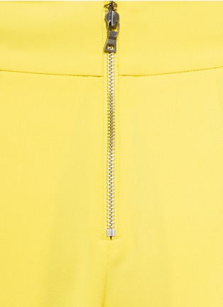 Detail View - Click To Enlarge - ALICE & OLIVIA - High-waist pleat shorts