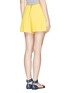 Back View - Click To Enlarge - ALICE & OLIVIA - High-waist pleat shorts