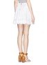 Back View - Click To Enlarge - ALICE & OLIVIA - 'Gilberto' Lace box pleat skirt