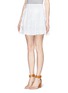 Front View - Click To Enlarge - ALICE & OLIVIA - 'Gilberto' Lace box pleat skirt