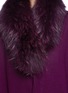 Detail View - Click To Enlarge - ALICE & OLIVIA - 'Izzy' raccoon fur collar cardigan