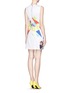 Back View - Click To Enlarge - ALICE & OLIVIA - Island woman shift dress